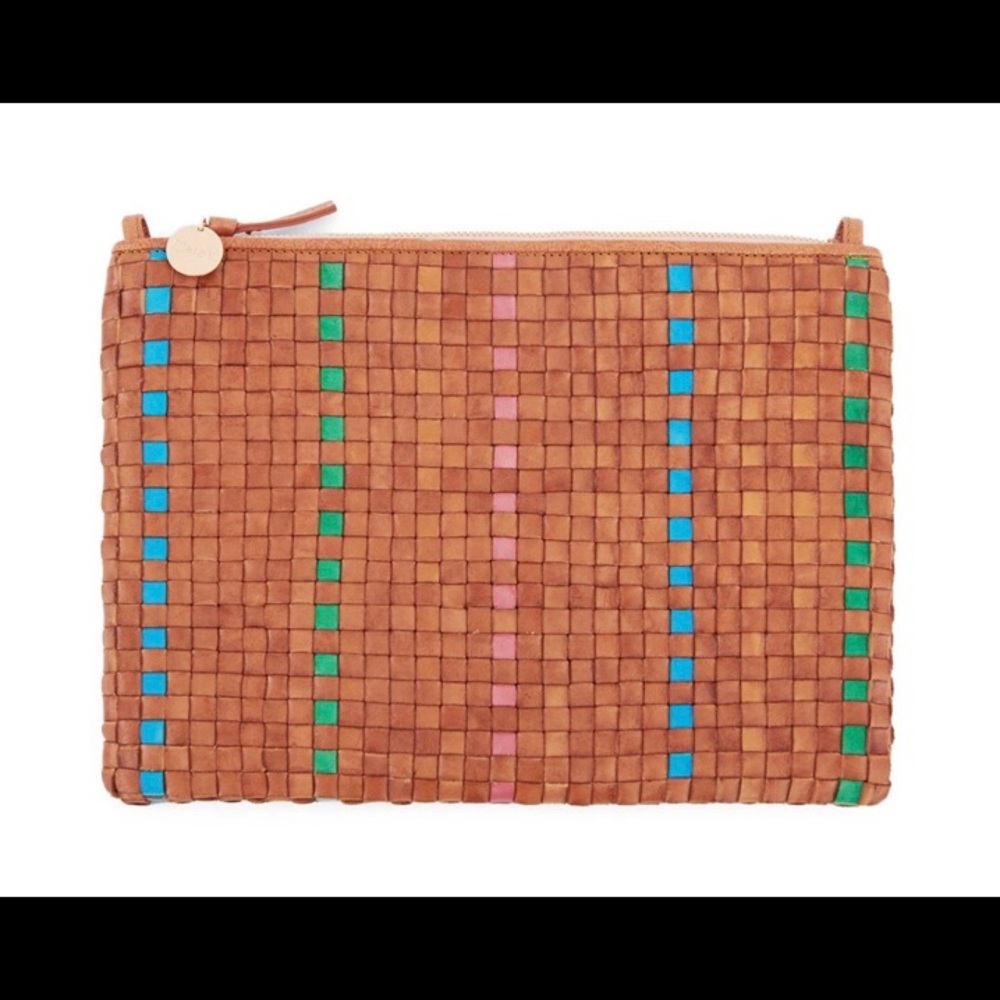 Clare V Flat Clutch with tabs